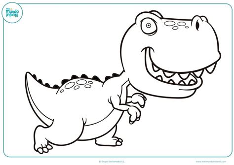 Dibujos De Dinosaurios Para Colorear Imprimir Y Pintar Dinosaur