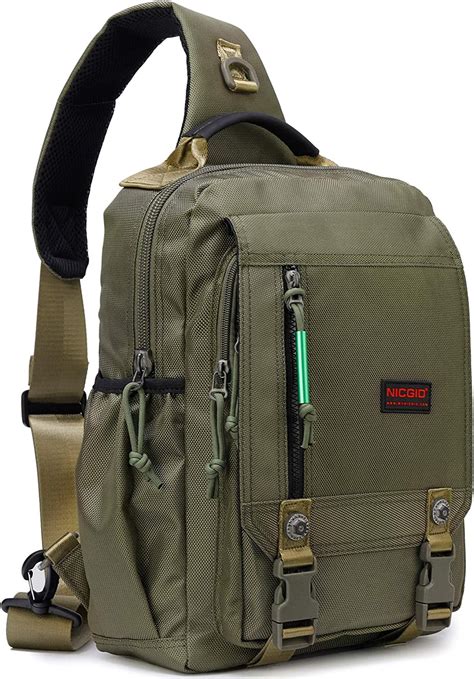 Nicgid Sling Bags Chest Shoulder Backpacks 141 Laptop Backpack Crossbody Messenger Bag