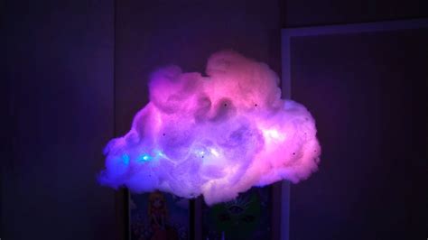 This light is made with led lights and. DIY Cloud Light (animated & sound responsive lights!) || Tiffyquake ♡ - YouTube