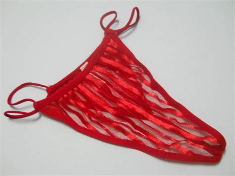 Fashion Care 2u U199 4 Sexy Sheer Red G String Womens Underwear