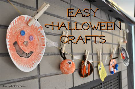 Easy Halloween Crafts For Toddlers