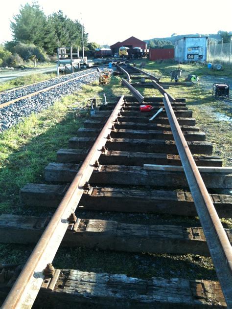 Loop Track Build Starts Remutaka Incline Railway