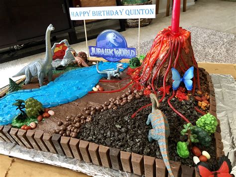 Jurassic World Birthday Cake Jurassic World Cake Dinosaur Cake Jurassic Park Cake