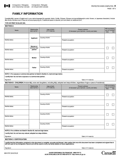 Imm5707 Fill Out And Sign Online Dochub