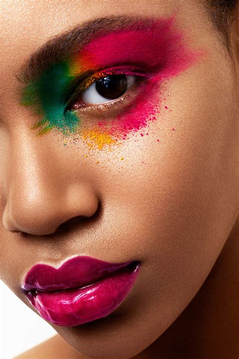 Color Splash On Behance Photographic Makeup Artistry Makeup Eye