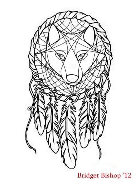 Dreamcatcher Wolf Design By ~ashesofthesage On Deviantart Dream Catcher