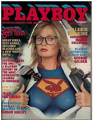 August Issue Of Playboy Superman S Valerie Perrine Ebay
