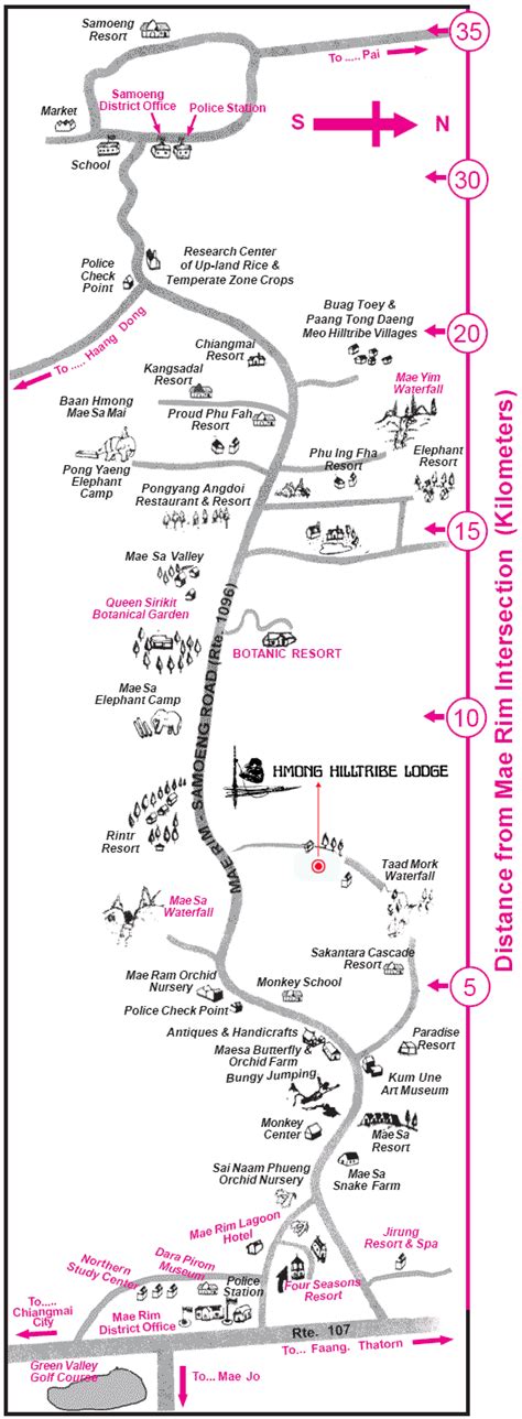 Sorry, we have no imagery here. Map of Hmong Hilltribe Lodge - Mae Rim, Chiang Mai