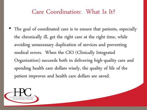 Ppt Care Coordination What Is It How Do We Get Started Powerpoint