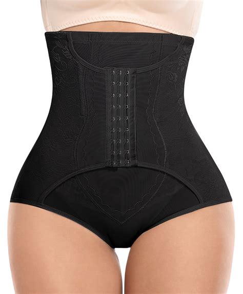 VASLANDA Tummy Control Panties For Women Shapewear Butt Lifter Short