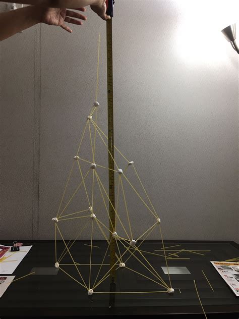 How To Build A Tall Spaghetti Tower With One Marshmallow Best Design Idea