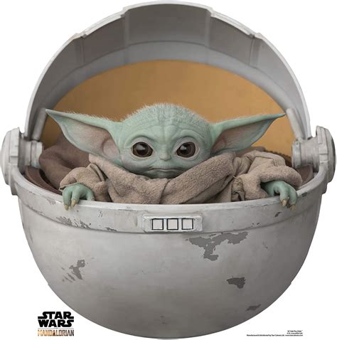 Star Cutouts Ltd Sc1546 Baby Yoda In Pod Cardboard Cutoutstandee
