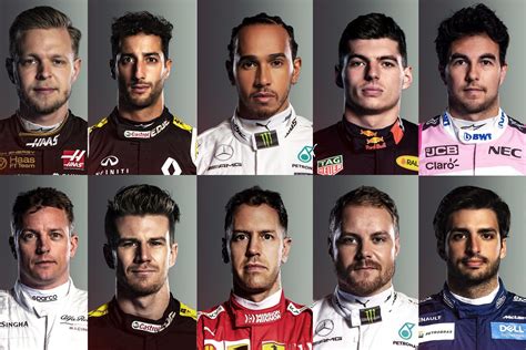 Get To Know This Years Formula One Drivers Tatler Asia
