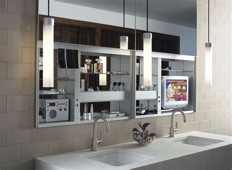 Maybe you would like to learn more about one of these? Tall faucets? No problem -- the Uplift cabinet from Robern ...