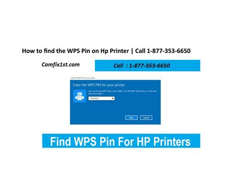 How To Find Wps Pin On Hp Printer Call 1 877 353 6650 Hp Printer Setup By Emmathomp632 Issuu