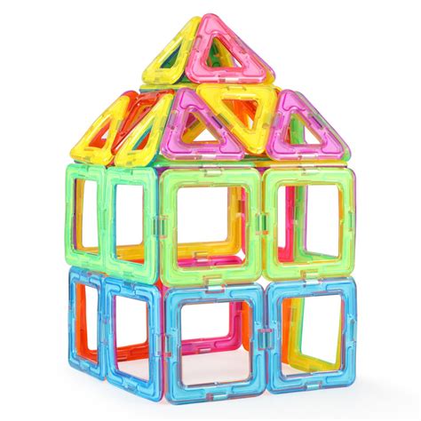 Magnetic Building Blocks Educational Toys Magnet Building Block Tiles