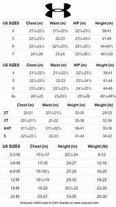 Under Armour Size Chart Baby Clothes Size Chart Baby Clothing Size