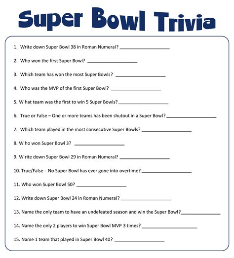 Carefully selected sports trivia questions and answers. 6 Best Printable Sports Trivia Worksheet - printablee.com