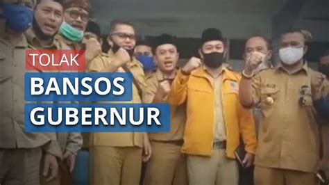 Video Kades Se Sukabumi Tolak Bansos Dari Gubernur Ridwan Kamil Waktunya Tidak Tepat Youtube