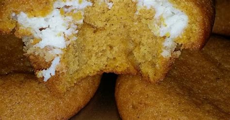 Cheesecake Filled Pumpkin Muffins Recipe By Michelle Cookpad