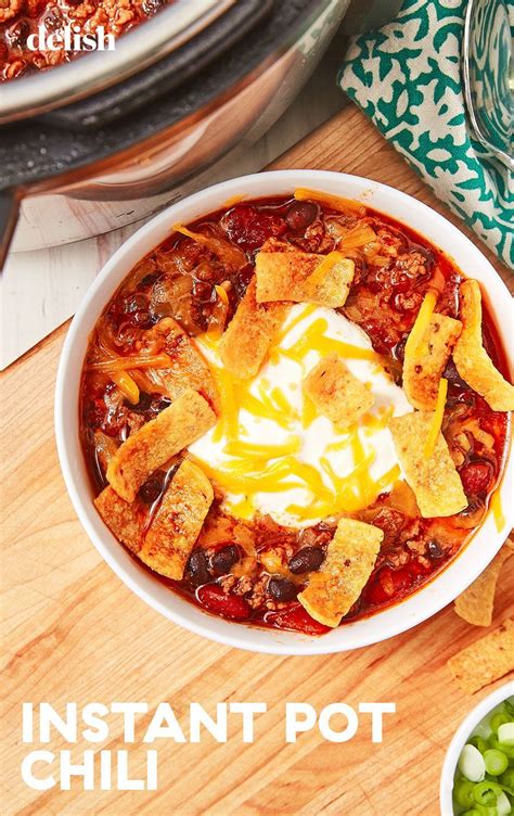 The most common dishes that will cause. Instant Pot Chili | Recipe | Instant pot dinner recipes ...