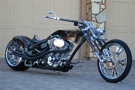 Custom Motorcycle Pro Street Chopper