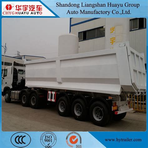 Heavy Truck Tipper Trailer For Sand Stone Coal Mineral Transport