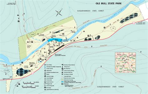 Ole bull state park is named for ole bornemann bull, the famous norwegian violinist who toured the united states in the 1850s. Ole Bull State Park Map - Cross Fork PA 17729-9701 • mappery
