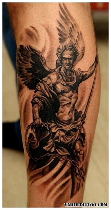 While an angel tattoo can be a great way to honor god and your religion, a guardian angel tattoo can have many different meanings. 65 Angel Tattoos: Guardian and Fallen Angel Tattoo Designs ...