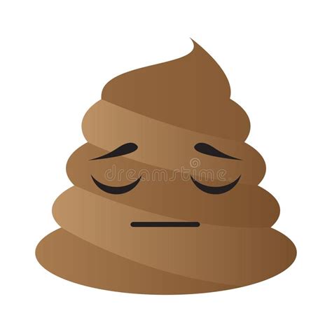 Poop Emoji Sleeping Stock Vector Illustration Of Stinky 120188746