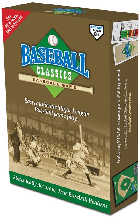 Cloud Tour Baseball Classics Baseball Board Games Play Any Mlb Teams Since 1901