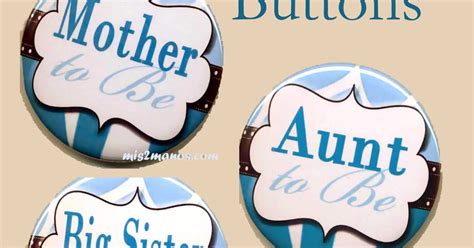 Mis 2 Manos Made By My Hands Mom To Be Button Badge Baby Shower Pin