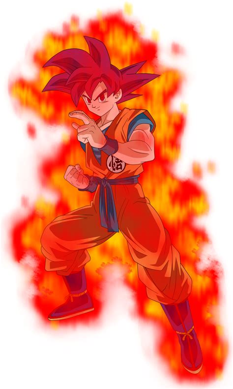 Son Goku Ssjgod By Jaredsongohan On Deviantart Dragon Ball Super Goku