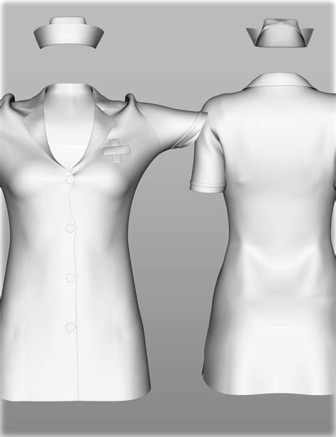 Sexy Nurse Uniform For Genesis 2 Female S Daz 3d