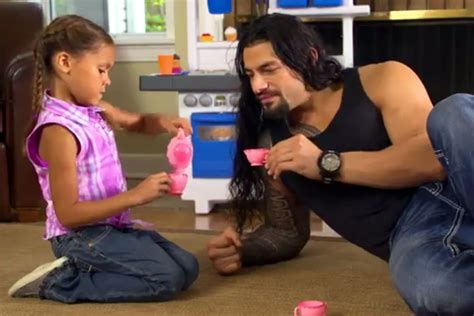 Roman Reigns Wasnt Crazy About Using His Daughter In Wwe Storyline