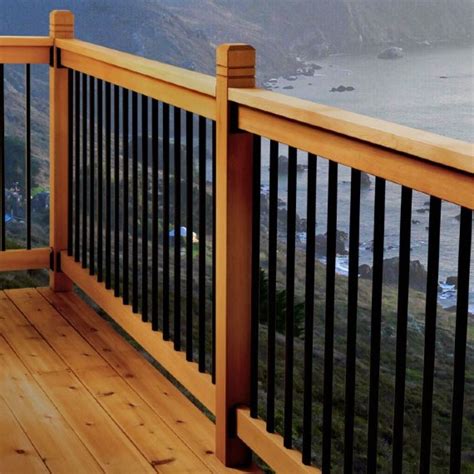 How To Build A Deck Handrail Builders Villa