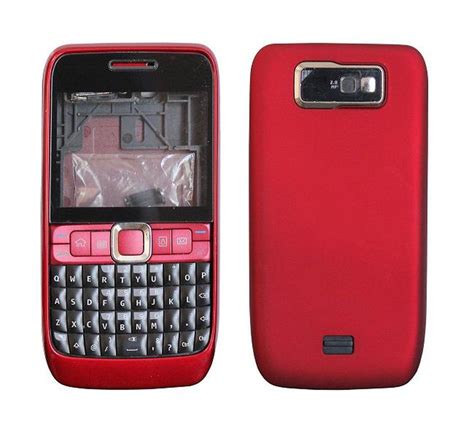 Aku coba download di zedge.net, bisa di download tapi tidak bisa di pasang. Full Body Housing for Nokia E63 - Red - Maxbhi.com