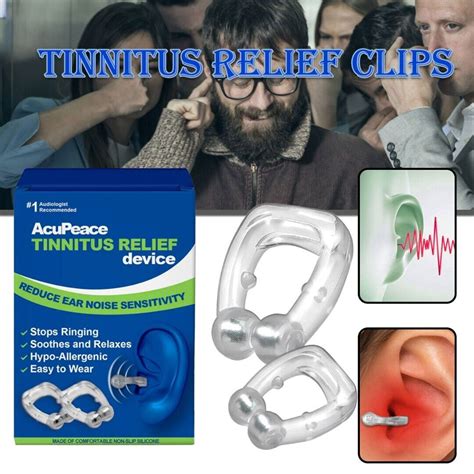 Tinnitus Relief Device For Ringing Ears Device Put In The Ear Stop