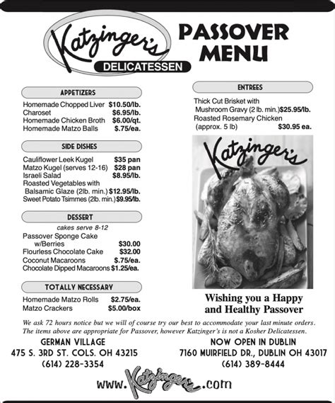 Amazing and affordable health care benefits as an independent and for their dependents! 19 Restaurants Offering Easter Dinner To-Go in Columbus - Eat Play CBUS