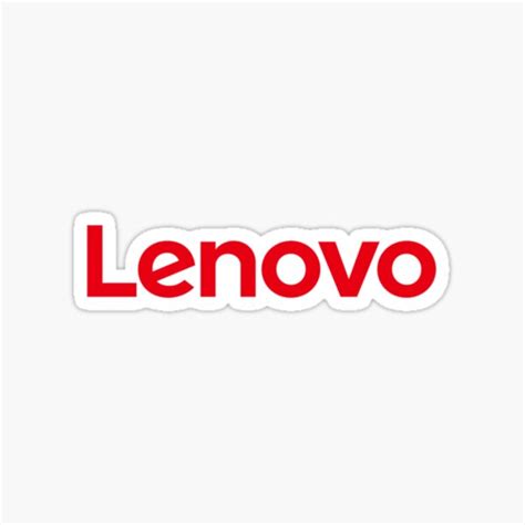 Laptop Lenovo Logo Sticker For Sale By Flowfellshop Redbubble