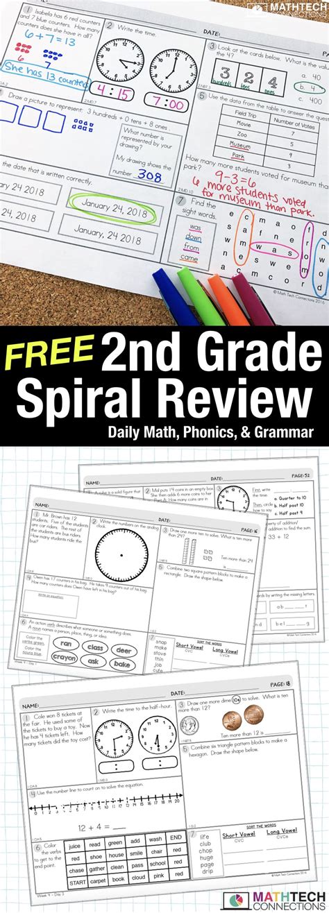 13 Free Second Grade Math Worksheets Edea Smith