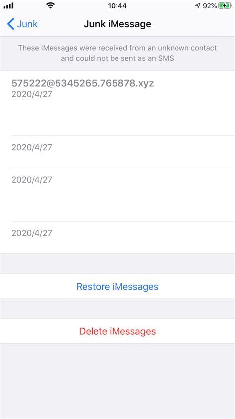 How To Find And Remove Junk Message On Iphone