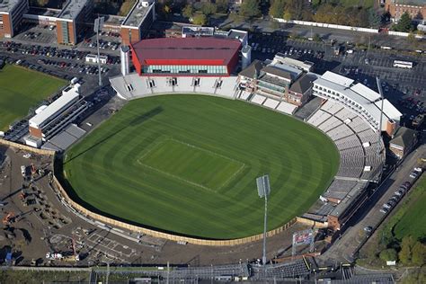 Aerial Views Lancashire County Cricket Ground Old Trafford