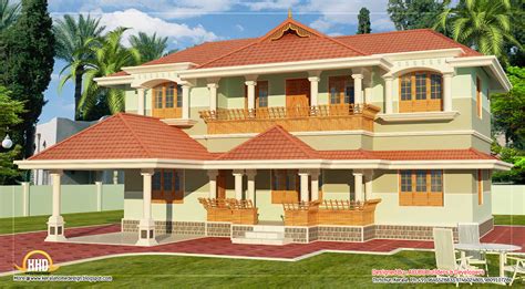 Kerala Style 2 Story Home Design 2346 Sq Ft Kerala Home Design