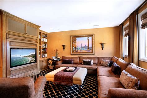 Decoration Tv Rooms And Corner Sofas