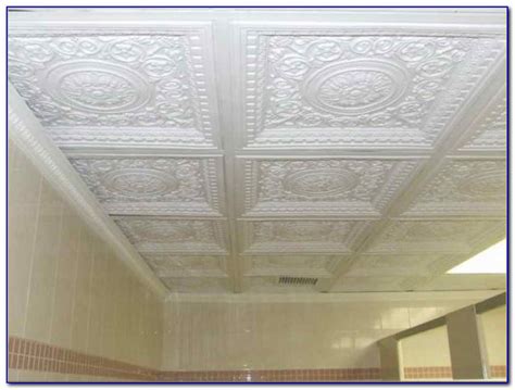 Decorative Drop Ceiling Tiles 2×4 Tiles Home Design Ideas