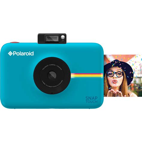 Polaroid Snap Touch Instant Digital Camera Blue Polstbl Bandh