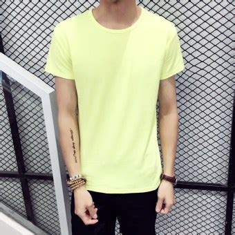 Model baju gamis yang biasa dipasaran terkesan 'biasa' saja. Harga Versi Korea dari leher bulat Slim mencetak kemeja kasual t shirt (Kuning cerah) Online ...