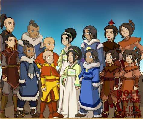 Team Avatar All Grown Up