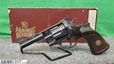 Armslist For Sale Arminius Firearms Model Hw 357 Blue
